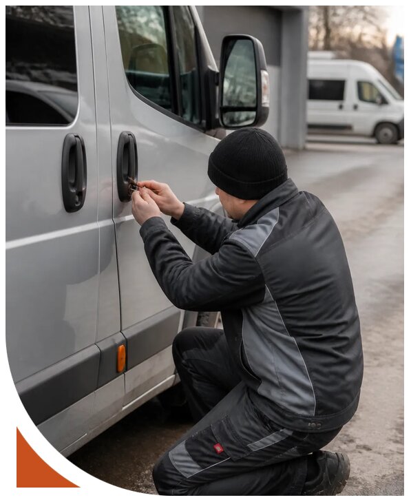 Аварийное вскрытие микроавтобуса в Челябинске от 3094 р. | Разлок-Члб